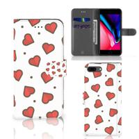Apple iPhone 7 Plus | 8 Plus | Telefoon Hoesje | Hearts