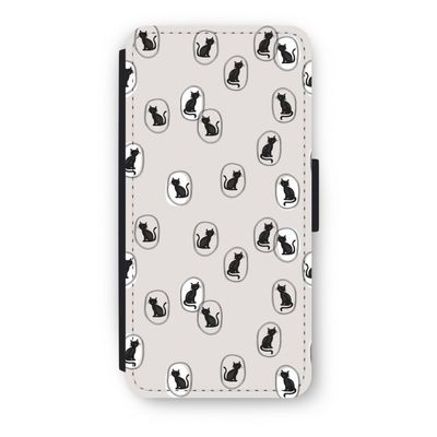 Miauw: iPhone 8 Flip Hoesje