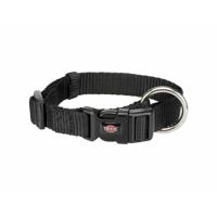 Hondenhalsband Trixie New Premium Zwart S/M 30-45 cm - thumbnail