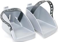 Polisport voetbakjes footrests polisp. koolah pr.sil. Polisport voetbakjes footrests polisp. koolah pr.sil.