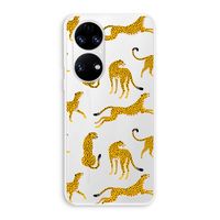 Luipaard: Huawei P50 Transparant Hoesje