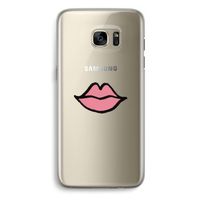 Kusje: Samsung Galaxy S7 Edge Transparant Hoesje