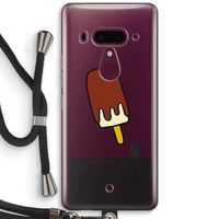 Frisco: HTC U12+ Transparant Hoesje met koord