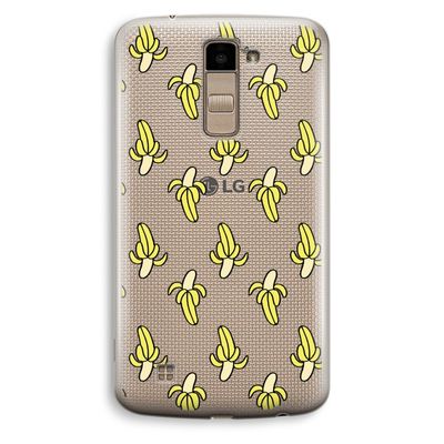 Bananas: LG K10 (2016) Transparant Hoesje