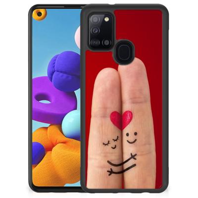 Samsung Galaxy A21s | TPU bumper | Case Liefde - Origineel Romantisch Cadeau