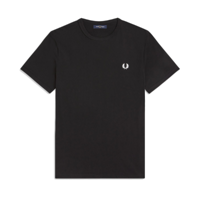 Fred Perry - Ringer T-Shirt - Zwart