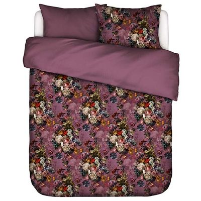 Essenza Dekbedovertrek Karli Purple Tulip-1-persoons (140 x 200/220 cm)