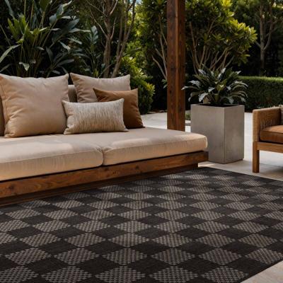 Vloerkleed Dorothy Rechthoekig - Zwart Wit 300x200cm - Polypropyleen - Dekbed-Discounter.nl