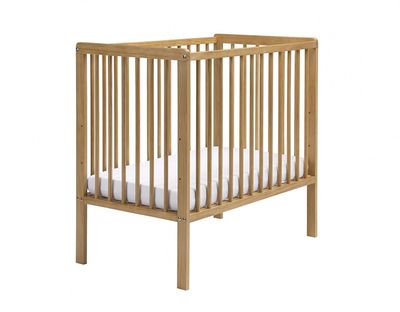 East Coast Carolina ledikantbed met foam matras bruin 96 cm