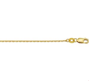 TFT Collier Geelgoud Anker 1,3 mm x 42 cm