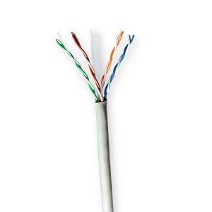 Nedis CCBG8520GY100S netwerkkabel Grijs 100 m Cat6 U/UTP (UTP)