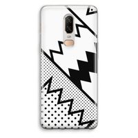 Pop Art #5: OnePlus 6 Transparant Hoesje