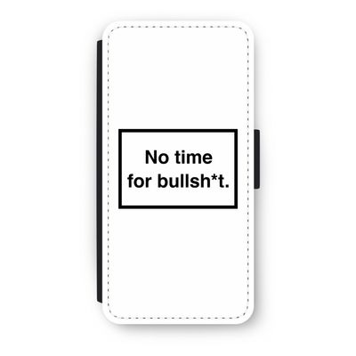 No time: iPhone SE 2020 Flip Hoesje