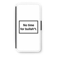 No time: iPhone SE 2020 Flip Hoesje