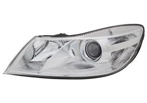 Koplamp links met knipperlicht H7+H1 inclusief stelmotor 7623961