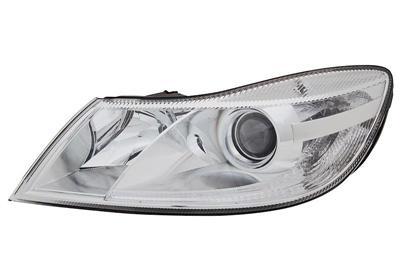Koplamp links met knipperlicht H7+H1 inclusief stelmotor 7623961