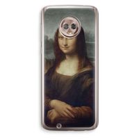 Mona Lisa: Motorola Moto G6 Transparant Hoesje