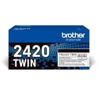 Brother Tonercassette TN-2420TWIN TN2420TWIN Origineel Zwart 3000 bladzijden