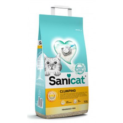 Sanicat Clumping geurloos kattenbakvulling 10 liter