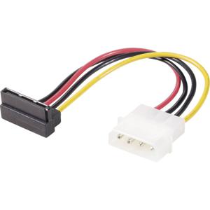 Renkforce Stroom Adapter [1x IDE-stroomstekker 4-polig - 1x SATA-stroombus] 0.15 m Zwart, Rood, Geel