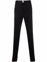 Givenchy pantalon droit à taille ceinturée - Noir