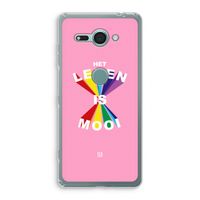 Het Leven Is Mooi: Sony Xperia XZ2 Compact Transparant Hoesje