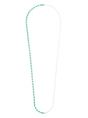 EÉRA collier en argent sterling serti de perles - Blanc