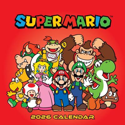 Super Mario Kalender 2026