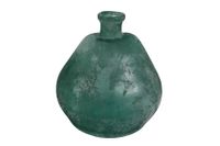 Vaas glas Simplicity 45x50cm frosted petrol