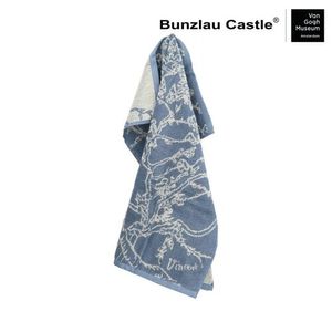 Bunzlau Castle Bunzlau Castle Keukendoek Almond Blossom Grey-Blue