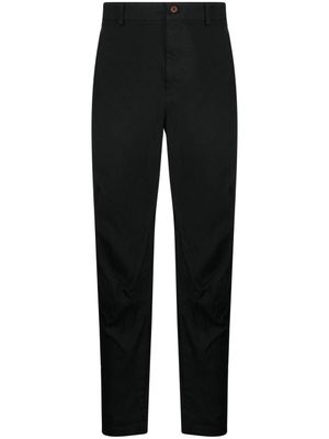 Black Comme Des Garçons pantalon court à taille mi-haute - Noir