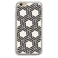 Geometrisch patroon: iPhone 6 Plus / 6S Plus Transparant Hoesje