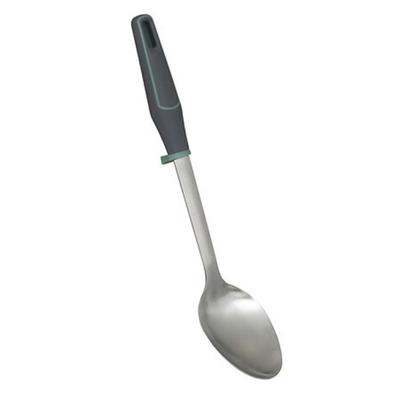Voedsel opscheplepel - zilver - RVS - 34 cm - Keukengerei - Robuust/duurzaam