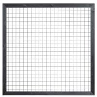 Gaaselement met kader zwart 180x180 cm Tuindeco - Tuindeco