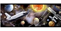RoomMates behangrand Space Travel junior 22 cm vinyl - thumbnail