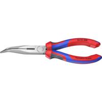 Knipex 26 22 200 Platte rondbektang Werkplaats 40° gebogen Vanadium elektrostaal 200 mm