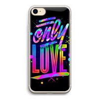 Only Love: iPhone 7 Transparant Hoesje