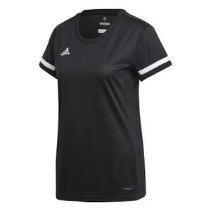 Adidas T19 Short Sleeve Tee Dames Zwart