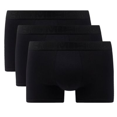 Hom boxershort Tonal 3-pack zwart