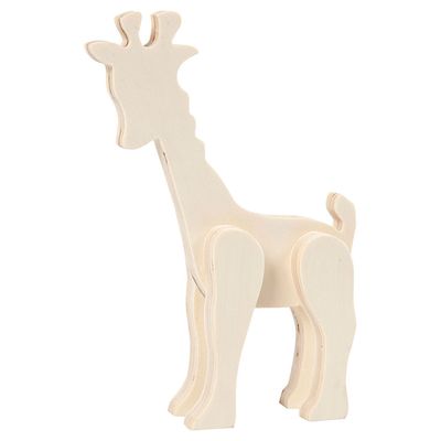 Creativ Company Houten figuur dier - giraf