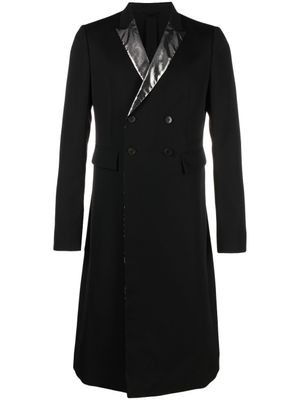 SAPIO manteau à boutonnière croisée - Noir