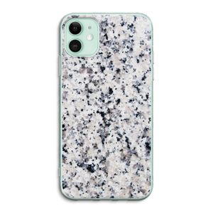 Gespikkelde marmer: iPhone 11 Transparant Hoesje