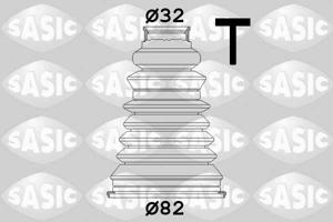 Asmanchetten set SASIC, Inbouwplaats: Wielzijde, u.a. für Renault, Dacia