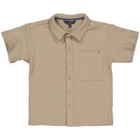 LEVV Little Jongens blouse - Mauro - Taupe