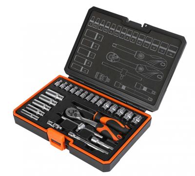 Kendo Kendo 25-delige 1/4" dopsleutelset