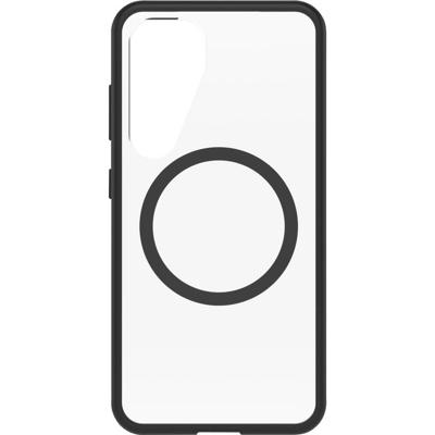 Samsung SAMSUNG Otterbox React Magnet Qi2 S25 Tr Case Galaxy S25 Zwart, Transparant