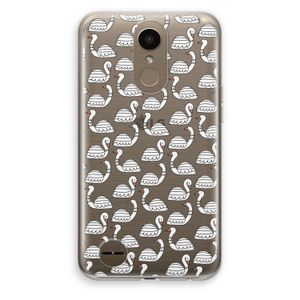 Zwanen: LG K10 (2017) Transparant Hoesje