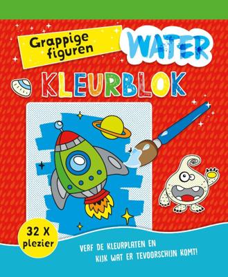 Waterkleurblok Grappige figuren (Paperback)