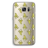 Bananas: Samsung Galaxy S7 Transparant Hoesje