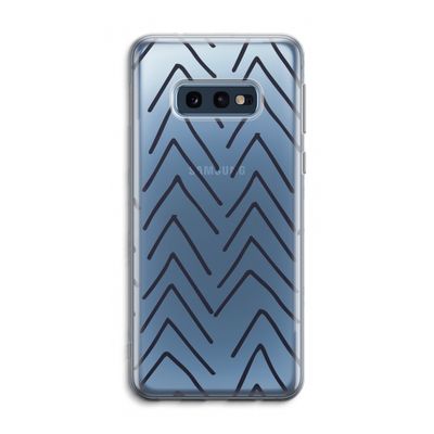 Marrakech Arrows: Samsung Galaxy S10e Transparant Hoesje